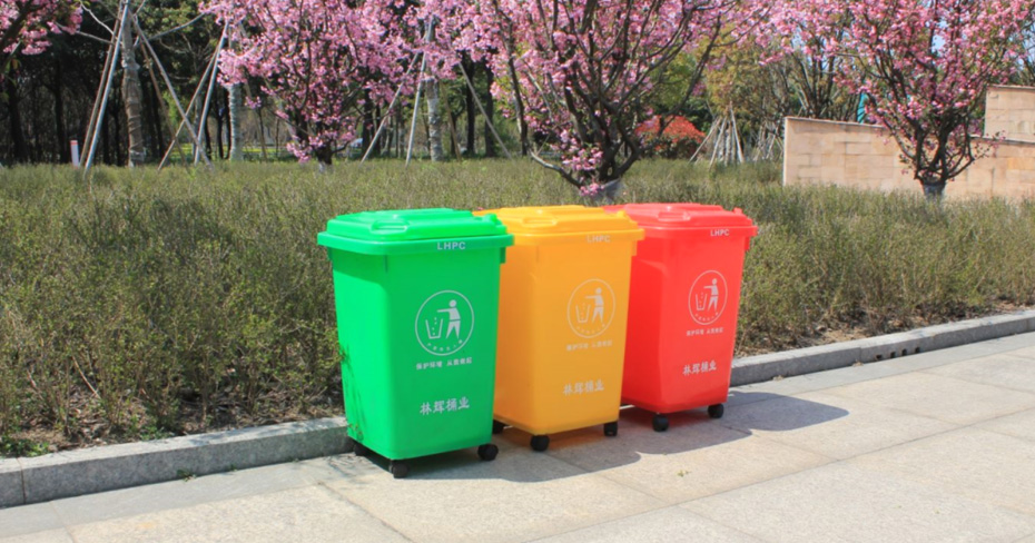 塑料垃圾桶-市政环卫行业应用